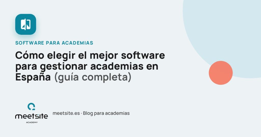 Cómo elegir el mejor software para gestionar academias en España: Guía completa
